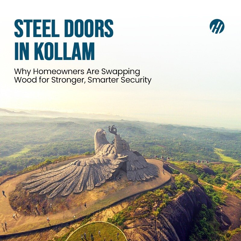 
								Steel doors in Kollam